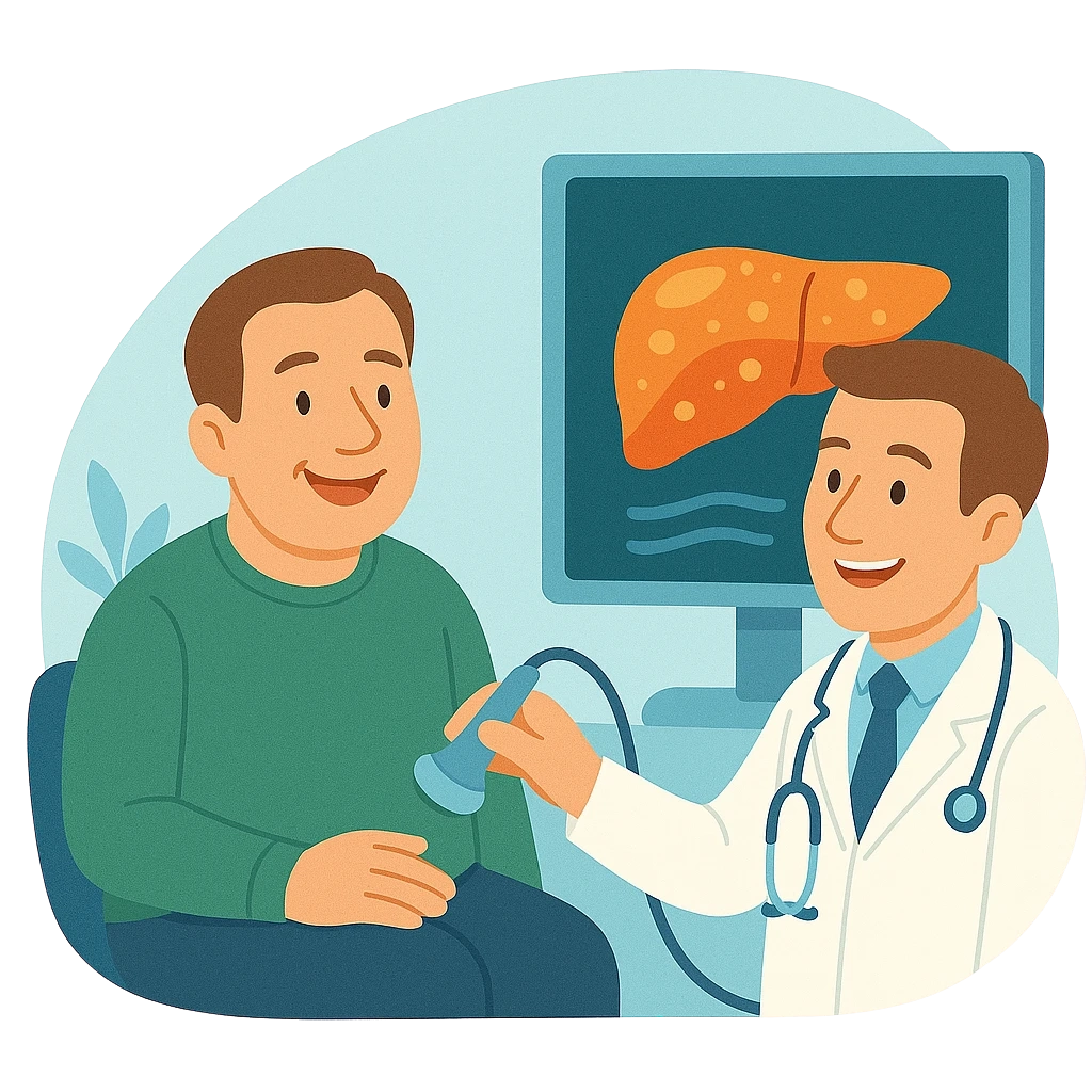 Clinical trial illustration